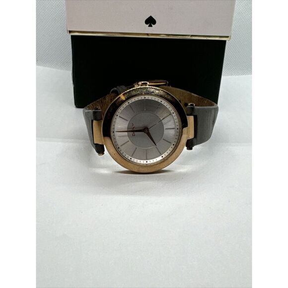 DKNY Stanhope NY-2296 Women\'s Grey Leather Analog Dial Quartz Wrist Watch JNA171 main image 11